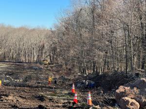 Renovations at Darlington Golf Course Driving Range