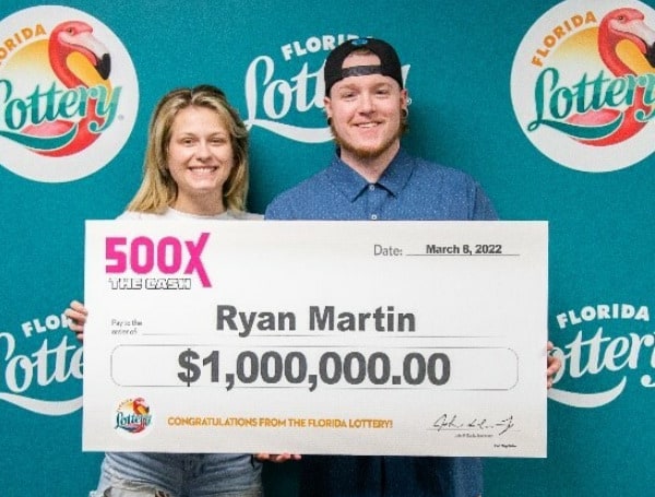 A 27-year-old Florida man has struck gold with a $1,000,000 win on a Florida Lottery scratch-off ticket, according to the Florida Lottery.