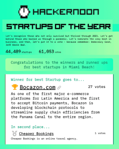 Bocazon - 2021 Startup of the Year