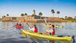 17206274 kayaking in fornt of castillo d 300x168 1