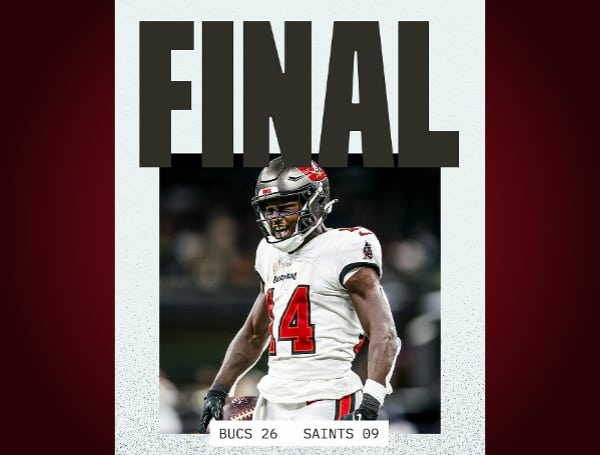 Tampa Bay Buccaneers On Top Of NFC South After Defeating Saints 26-9