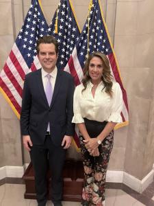 20879601 congressman matt gaetz with meg 225x300 1