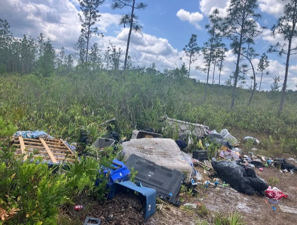 2 Florida Men Arrested After Dumping 3,000 Pounds Of Garbage In Ocala National Forest
