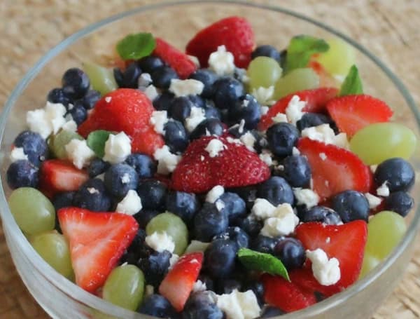 Recipe For Your 4th Of July Cookout: Red, White, And Blue Berry Salad