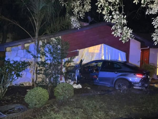 Eastbound Crash Into House On Spring Hill Drive Ends In DUI Arrest (FHP)