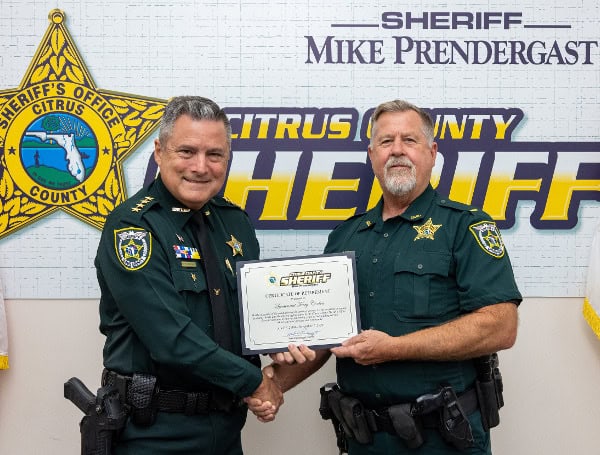 Citrus County Sheriff's Office Lieutenant Terry Corbin Retires After 24 Years