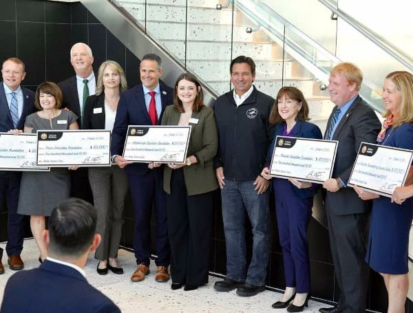 Florida Governor, First Lady DeSantis Award $1.5 Million To Nonprofits And Schools Impacted By Hurricane Milton