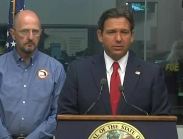 Florida Gov. Ron DeSantis (Emergency Operations Center Briefing on Tropical Storm Milton)