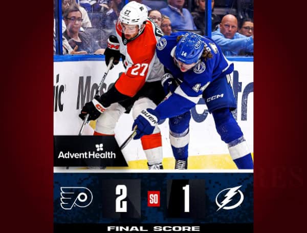 Lightning Fall To Flyers In Shootout Heartbreaker