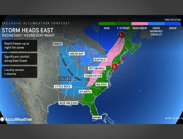 AccuWeather: Northeast Braces For "Atmospheric River" And Potential For Flash Floods