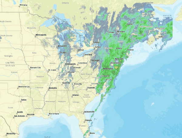 "Bomb Cyclone" Threatens Eastern US With Flooding, High Winds, And Travel Chaos