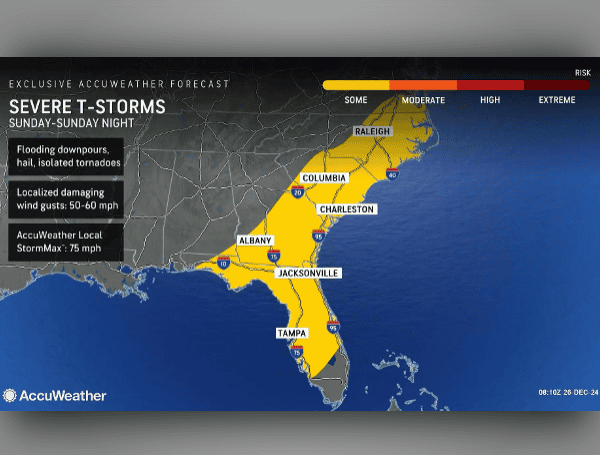 Severe Weather Threatens South And Northeast, Raises Holiday Travel Concerns: AccuWeather