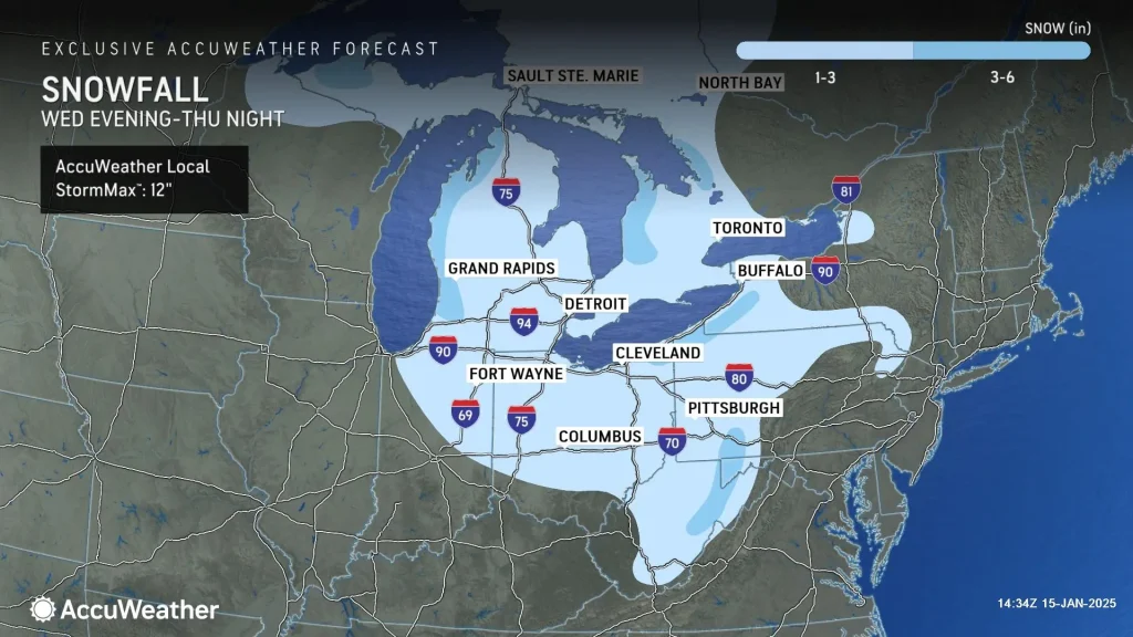 Another Arctic Blast And Deep Freeze To Grip US From Rockies To East Coast