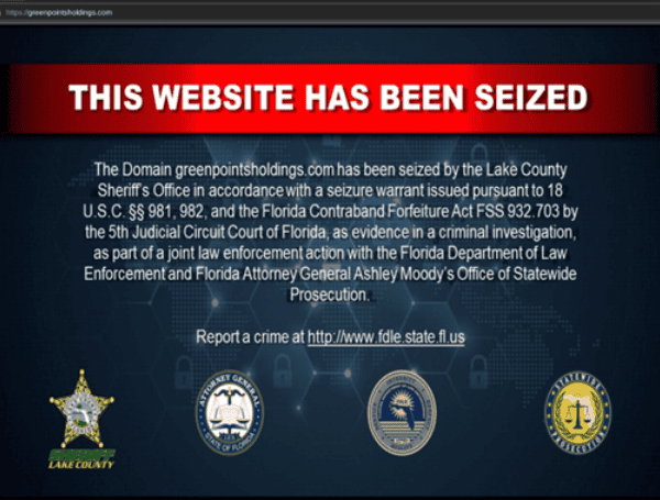 Domain Seizure, Florida AG