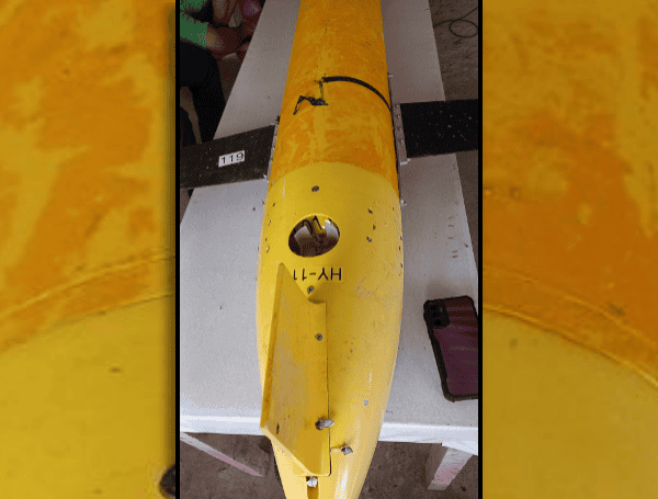 Suspected Chinese Underwater Spy Drone HY-119 Found By Fishermen In Philippine Waters