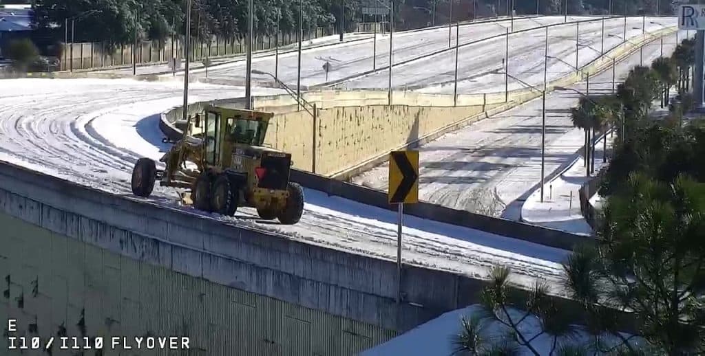 I-10 Snow Removal In Florida (FDOT)