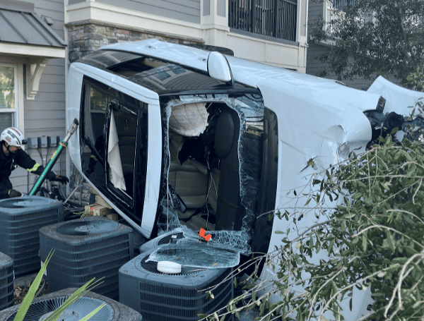 Two Injured In Odessa Crash After Vehicle Overturns And Strikes Apartment Building