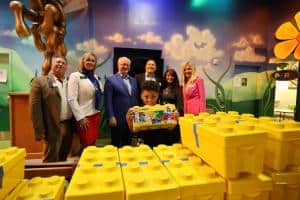 United Abolitionists and Rotary District 6980 Donate Over 100,000 LEGOs for Children at The Howard Phillips Center